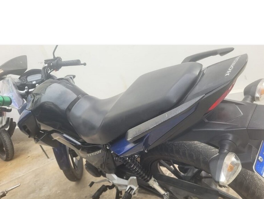 Moto adulterada é apreendida pela PM em Itaperuna